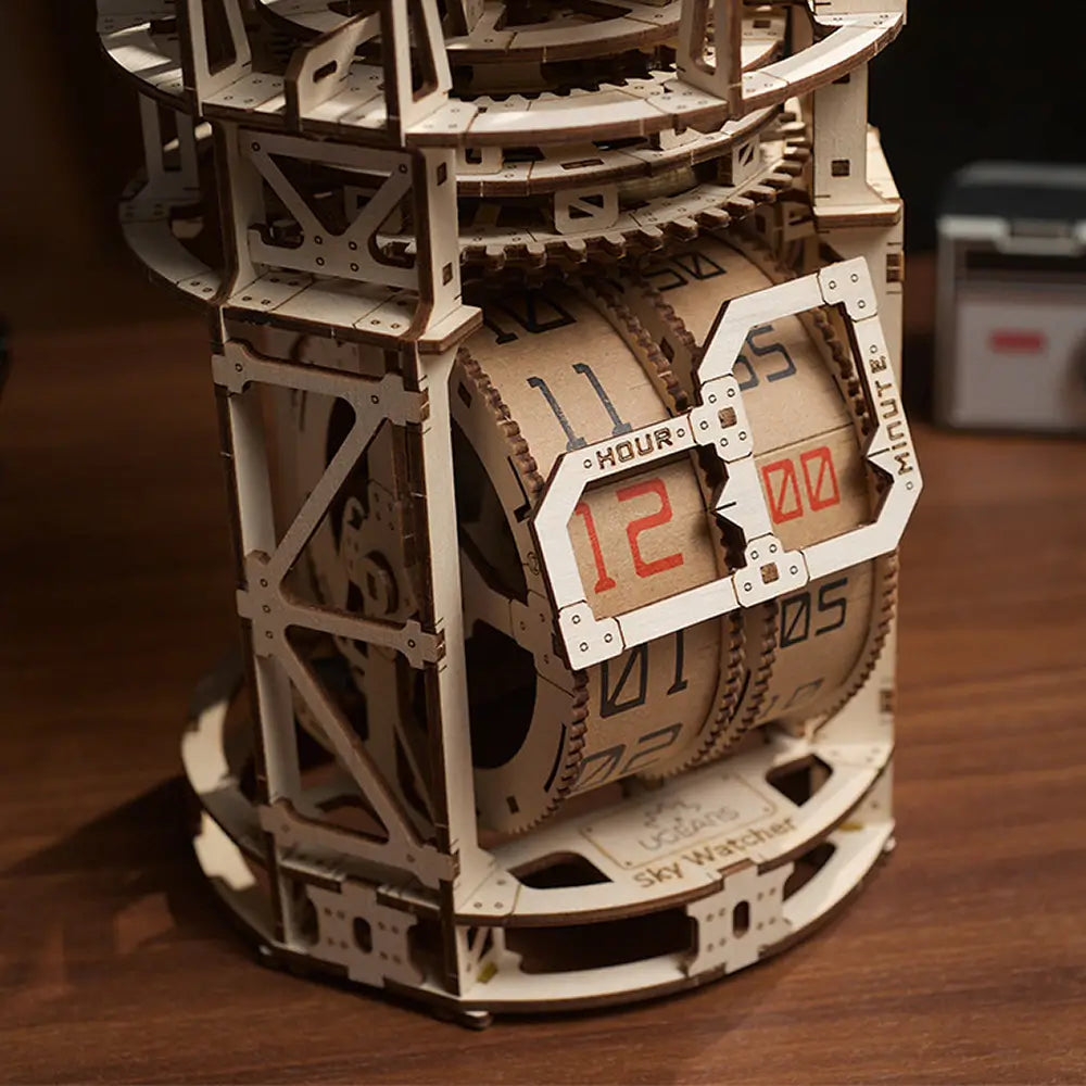 Ceas mecanic din lemn Sky Watcher