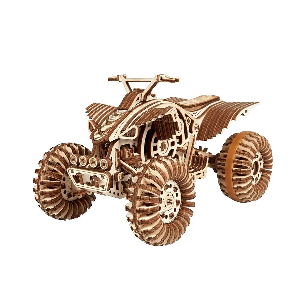 Puzzle 3D Raptor Quad Bike Wood Trick