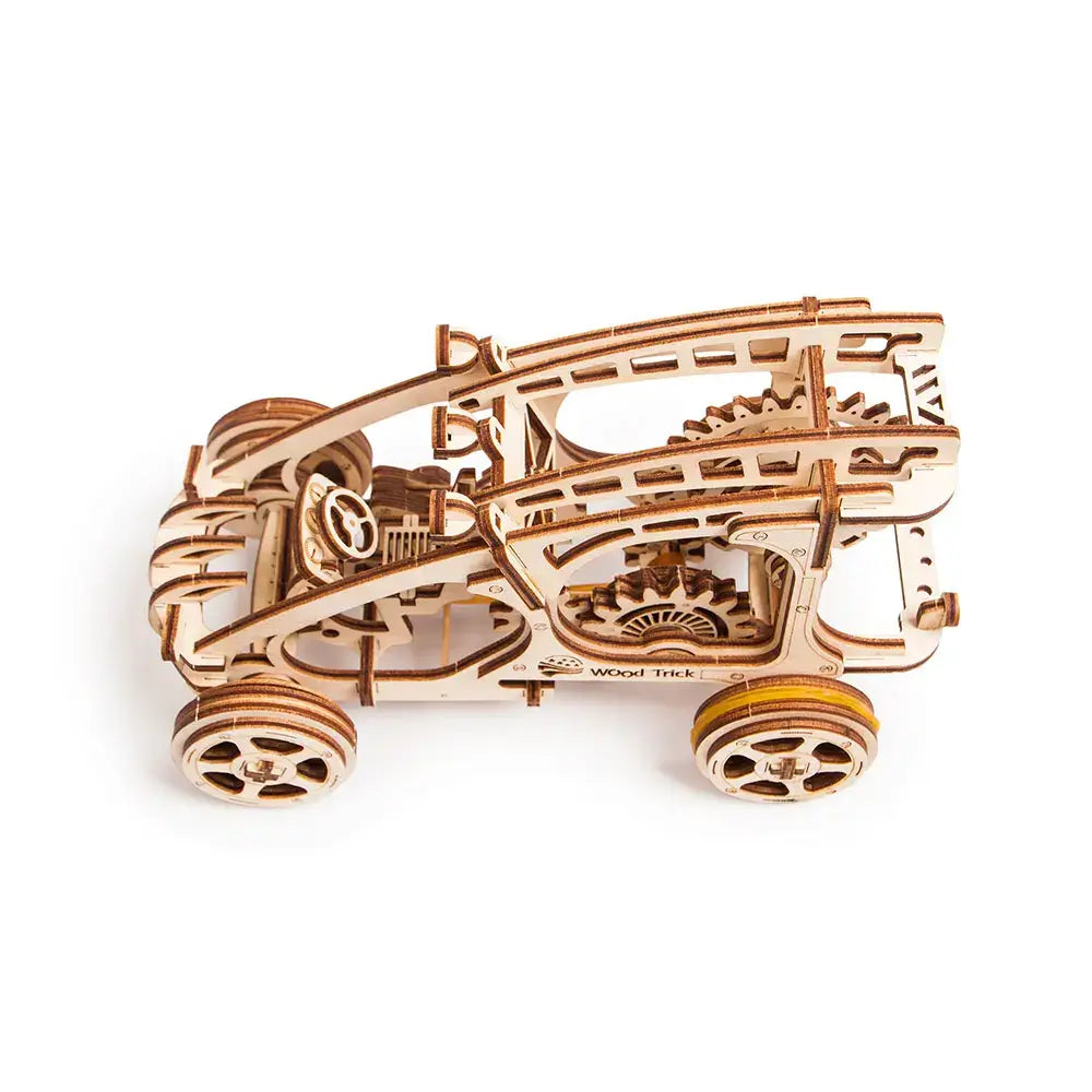 Puzzle 3D Buggy, 144 piese, lemn