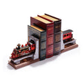 Puzzle 3D Tren de Epoca diorama din lemn pentru biblioteca decor vintage