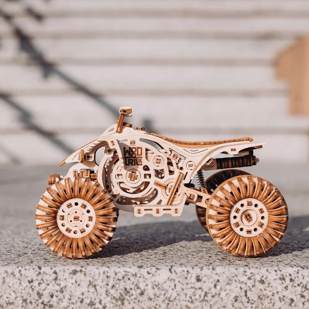 Puzzle Raptor Quad Bike WoodTrick