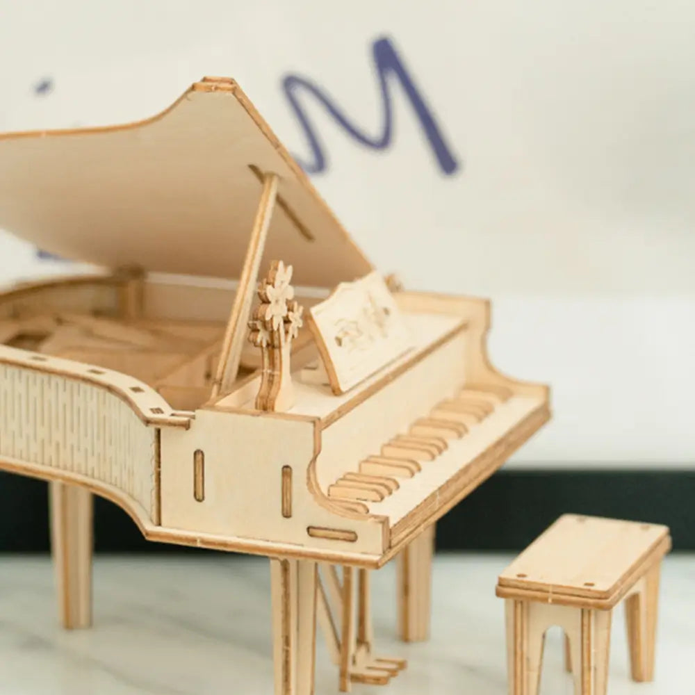 Puzzle 3D Pian Detalii Elegante si Design Clasic