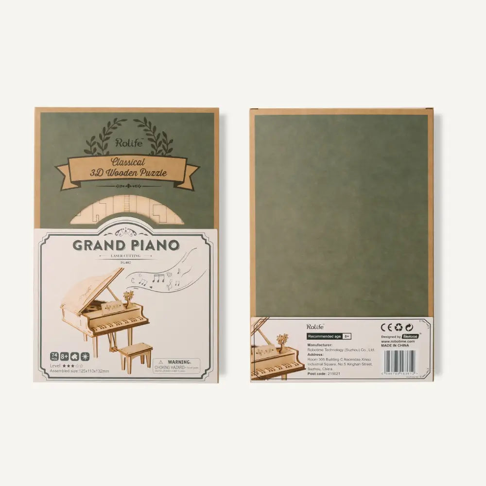 Puzzle 3D Pian Grand ambalaj elegant al produsului
