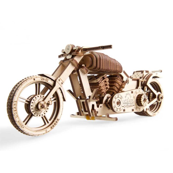 Motocicleta vm-02 Puzzle 3D Ugears