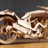 Puzzle 3D motocicleta VM 02 din lemn