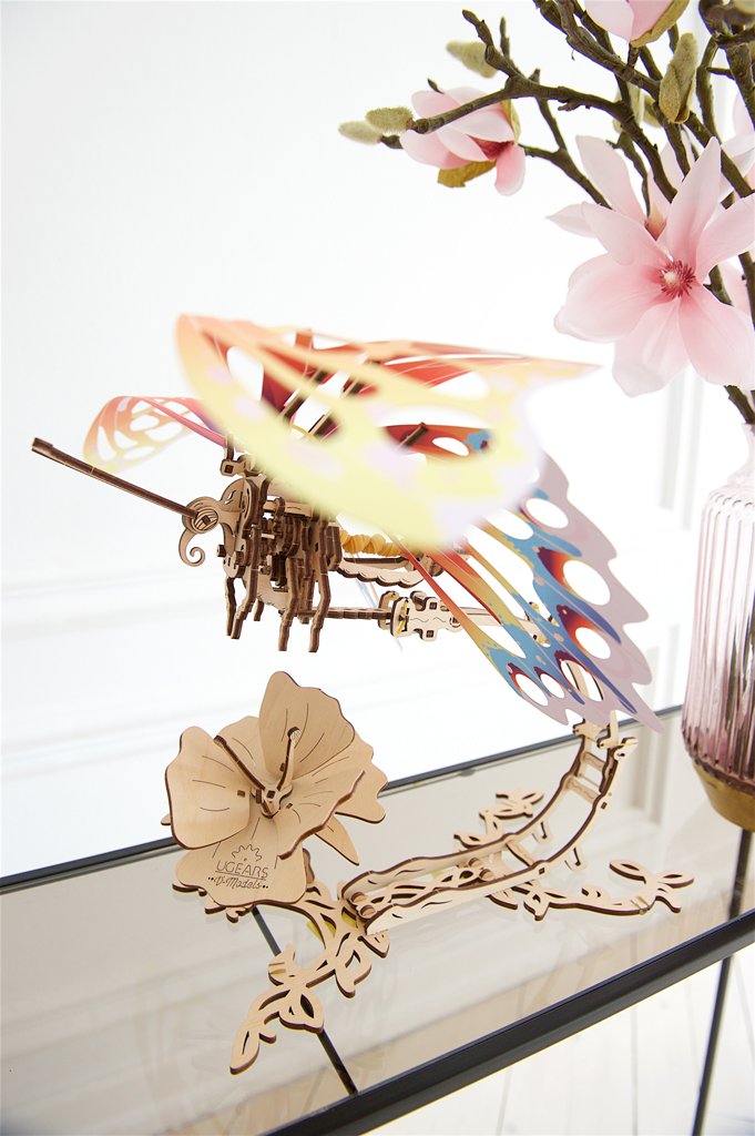 puzzle hartie artizanala fluture