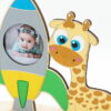 Rama foto girafa pentru copii