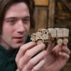 Puzzle 3D Military Truck Ugears